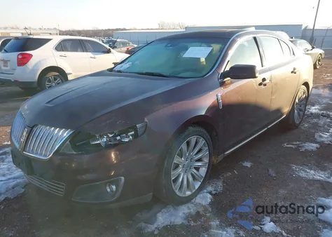 2011 Lincoln Mks z USA, uszkodzony, nr VIN 1LNHL9DR4BG609461
